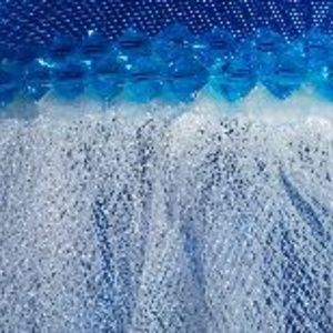 🔥Host Pick: New Wedding Veil White Blue Beaded Hair Clip Custom Accessory